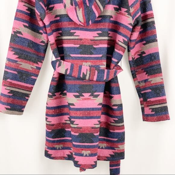 Anthropologie Tabitha Leona Aztec Wrap Coat S - Picture 10 of 10